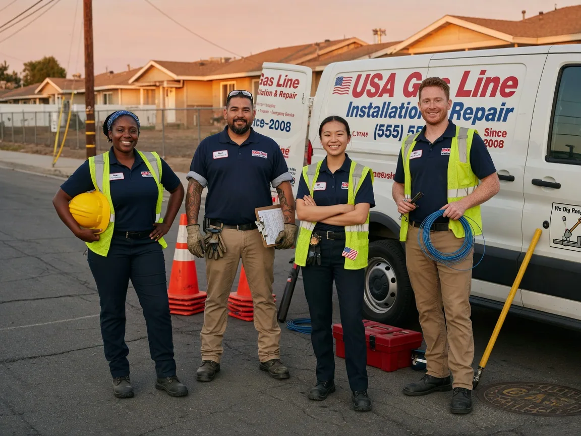 Gas Line Installation company in Clearfield, IA